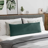 Poduszki na sofę 2 pcs Ciemna zieleń 120 x 40 cm