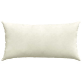 Poduszki na sofę 2 pcs Kremowy 80 x 40 cm Tkanina sztruksowa