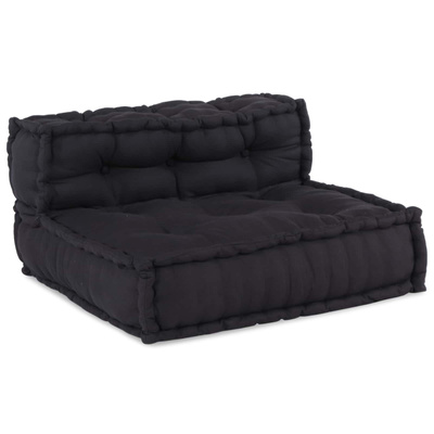 Modularna jednostka sofy 4 pcs antracytowy tkanina