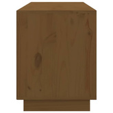 vidaXL Szafka pod TV, miodowy brąz, 176x37x47,5cm, lite drewno sosnowe