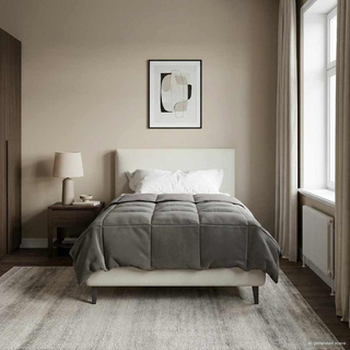 Kołdra na cały rok Jasnoszary 135 x 220 cm Mikrofibra