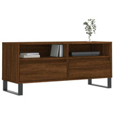 vidaXL Szafka pod TV, brązowy dąb, 100x34,5x44,5 cm