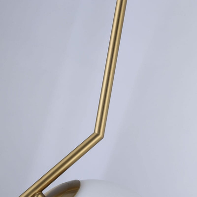 Lampa Wisząca Złota Kula Mleczna E14 Abruzzo Toscana