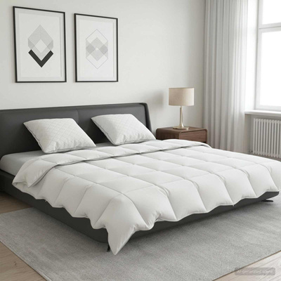 Zestaw kołdry 90% z gęsiego puchu FULDA 3 szt. 200 x 240 cm