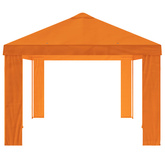 Pokrycie altany 6 x 3 m pomarańczowy Poliester 190 gsm