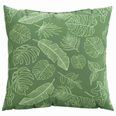 Poduszki rozrzucone Liść 4 pcs Wzór liścia 50 x 50 cm