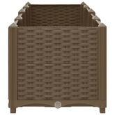 Donica do podniesionej rabaty, 160x40x38 cm, polipropylen