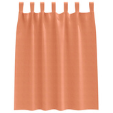 Firany blackout z kółkami 2 pcs terakota 140 x 140 cm Poliester