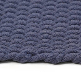 vidaXL Dywan prostokątny, granatowy, 120x180 cm, bawełna