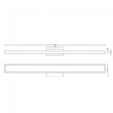 Kinkiet LED 30W