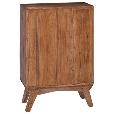 Stojak Brązowy 60 x 30 x 90 cm Lite Drewno Recyklingowe