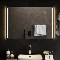 Lustro łazienkowe z LED, 90x60 cm vidaXL