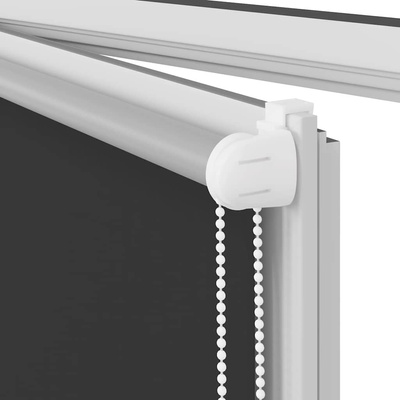 Roleta zaciemniająca czarny 40x210 cm Szerokość tkaniny 35,7 cm