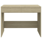 vidaXL Biurko, dąb sonoma, 101x50x76,5 cm, materiał drewnopochodny