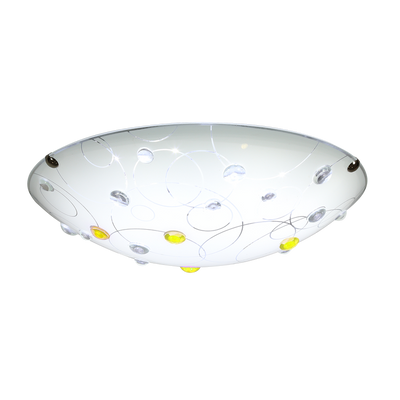 floki lampa sufitowa plafon 30 1x60w E27 amber