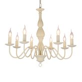 Lampa wisząca kremowa 8xE14 Bellagio 38-96510