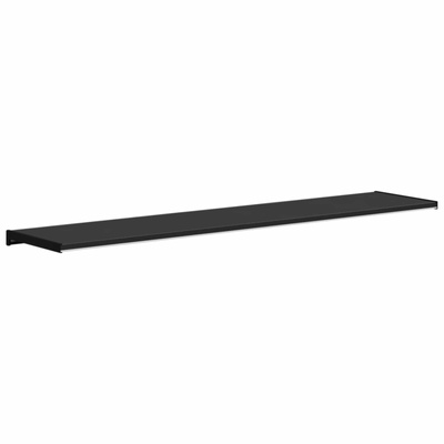 Parapet okienny Czarny z rysunkiem drewna 120 x 30 x 4,5 cm PVC
