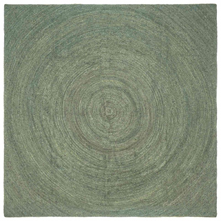 Dywany pokojowe Oliwkowy zielony 240 x 240 cm Juta