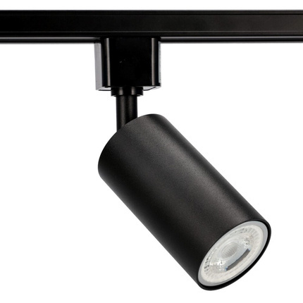 Lampa reflektor na szynoprzewód NEVA Tc Black GU10 czarna EDO777531 EDO Solutions