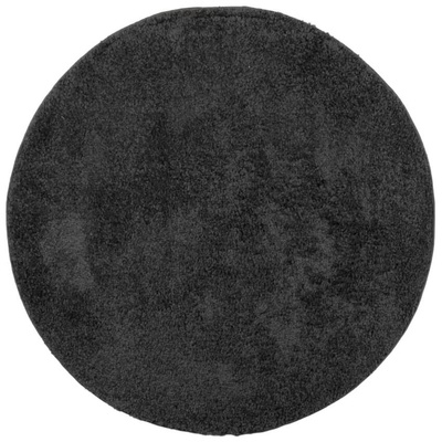 vidaXL Dywan z długim włosiem PAMPLONA, antracytowy, Ø 240 cm