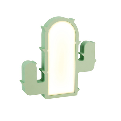 CACTUS duża lampa stołowa LED IQ KIDS zielony