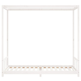 vidaXL Rama łóżka dla dzieci, biała, 90x200 cm, drewno sosnowe model standard