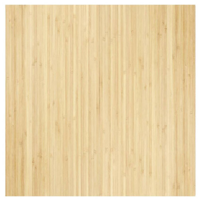 vidaXL Dywan prostokątny, jasny naturalny, 100x100 cm, bambusowy