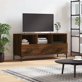 Szafka pod TV, brązowy dąb, 102x36x50 cm vidaXL