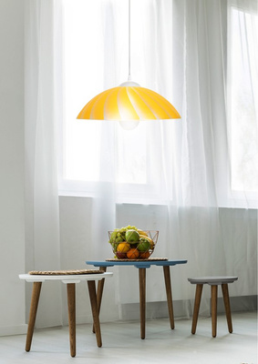 Lampa sufitowa wisząca candellux kamila 31-76123 e27 żółta