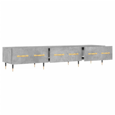 vidaXL Szafka pod TV, szarość betonu, 150x36x30 cm model standard