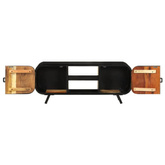 Szafka pod TV, 110x30x45 cm, lite drewno odzyskane vidaXL