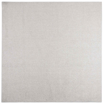 Dywany pokojowe LUGO Kremowy i szary 120 x 120 cm Poliester