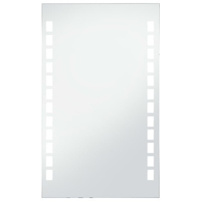vidaXL Ścienne lustro łazienkowe z LED, 60 x 100 cm