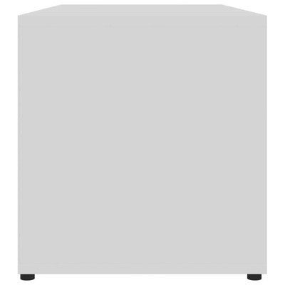vidaXL Szafka pod TV, biała, 80x34x36 cm, materiał drewnopochodny