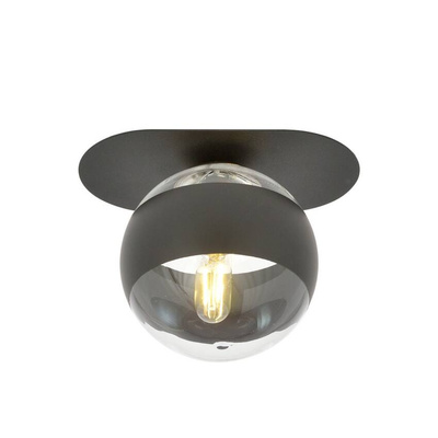 Lampa sufitowa  PLAZA 1 BLACK/STRIPE