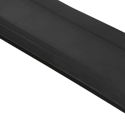 Uszczelka drzwi garażowych Czarny 52 x 2 mm 6 m PVC