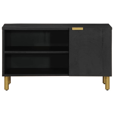 Szafka pod telewizor, czarna, 80x33x46 cm