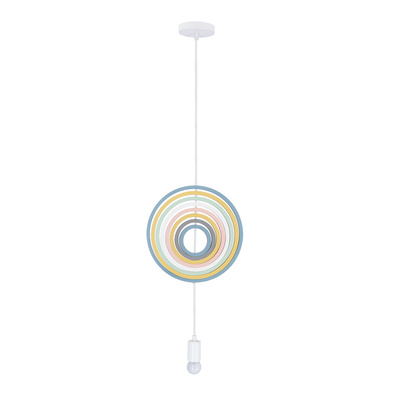 hoops 8 lampa wisząca 1x20w E27 iq kids mix kolor