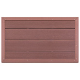 Podstawa do prysznica solarnego, brązowa 101x63x5,5 cm, WPC