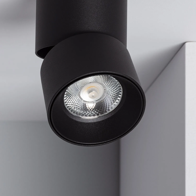 Lampa punktowa Czarna 7W Spot LED 4000-4500K Abruzzo Romeo