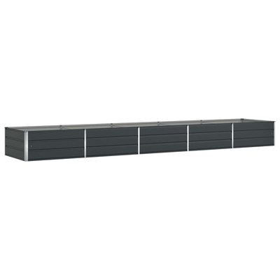 Donica Antracyt 480 x 100 x 45 cm Stal Galwanizowana