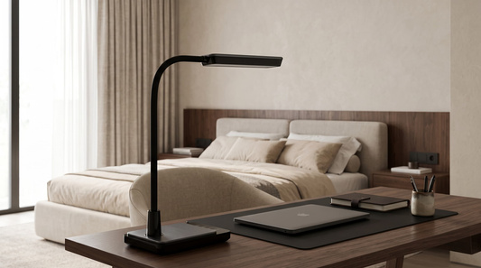 Lampka biurkowa K-BL1027 CZARNY z serii IKA