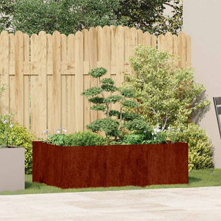 Doniczka Rusty 120x80x40 cm Stal nierdzewna