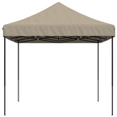 Składany namiot imprezowy typu pop-up, taupe, 440x292x315 cm