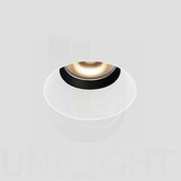 Trimless bezramkowy downlight Podtynkowy Czarny