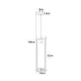 Lampa wisząca z kwietnikiem K-4037 z serii ESTERA