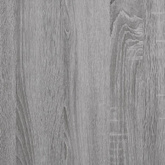 vidaXL Biurko z półkami, szary dąb sonoma, 102x45x148 cm