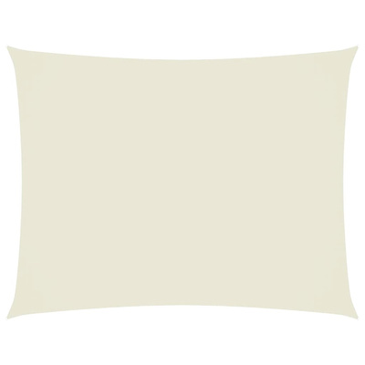 Żagiel ogrodowy, tkanina Oxford, prostokąt, 2,5x3,5 m, kremowy