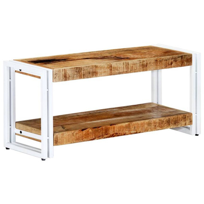 vidaXL Szafka pod TV, 90x30x40 cm, lite drewno mango