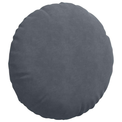 Poduszki na siedziska 2 pcs Ciemnoszary ?60 x 21 cm Aksamit